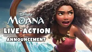 Official Moana Live-Action Announcement (2023)