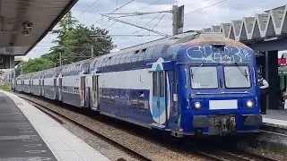 (FHD) Les VB2N de la Ligne J détourné via Argenteuil