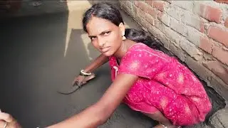 आज गुड़िया मिस्त्री का काम खुद कर रही हैं 😭| Garib ka jindgi | village life vlog | bihari vlog
