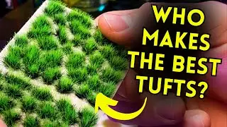 Grass Tufts for Miniatures: Who Does It Best?