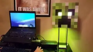 Minecraft Server Status With Hue Lights Demo