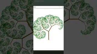 Draw Fractal Tree 🎄 Using Python Turtle | 