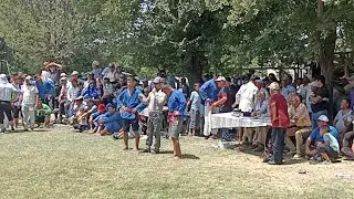 2-QISM.Guliston tumani beshbuloqda katta toʻy kurash. KATTA TOVOQLAR KURASHI.