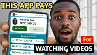 I Made ₦22,000 Just Watching Videos | Withdrawal Proof (make money watching videos)