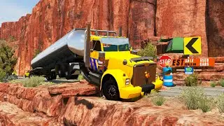 Weird Speed Bumps vs Cars #10 | BeamNG DRIVE
