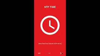 [Android] NTP Time - Time From Internet