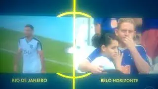 Briga no final do jogo do CRUZEIRO(0X2)PALMEIRAS