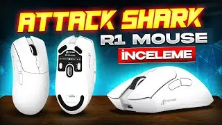 Bu fiyata en iyi oyuncu mouse'u! Attack Shark R1 - İnceleme