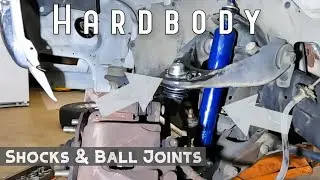 Nissan Hardbody - Replacing Front Shocks and Upper Ball Joints