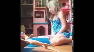 Barbie slime dress...