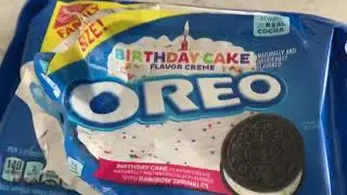 Oreo birthday cake flavor am I right?