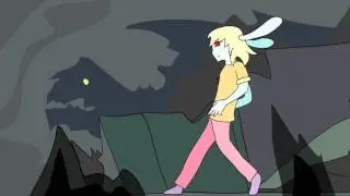 Scared walking Animated