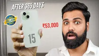 iPhone 15 at ₹53,000 Review After 365 Days 🔥