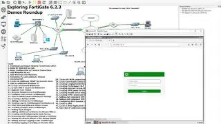22. Creating a DMZ, WAF Policy and Auto Banning IPs with a Dos Policy  on FortiGate 6.2