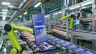 Samsung's Secret Factory Exposed! Inside the Hidden World of Smartphone Manufacturing