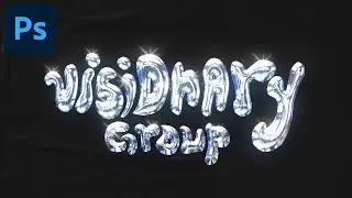 How to make 3D CHROME TEXT effect |✅ Photoshop Metallic Text Tutorial 2023
