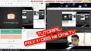 TUTORIAL CARA NGEPRANK DI OMETV DENGAN OBS || FIXX 100% WORK!