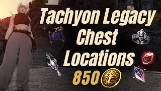 BDO | ALL Tachyon Legacy (Yellow) Chest Locations! 850 Agris Gold Coins | Edania 2