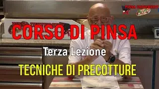 Corso di pinsa romana: terza lezione TECNICHE DI PRECOTTURE
