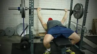 Banded Bench Press Setup & Band Tension Tip from Maxx Chewning