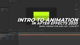 Adobe After Effects CC 2020 | Startup of Basic Animation