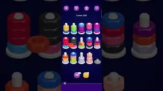 Nut Sort Level 105 Walkthrough | Nuts — Color Sort 105 solution