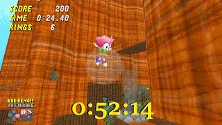 SRB2 Arid Canyon Act 1 (Amy) -- 0:52.14