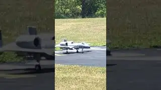 E Flite Twin A10 Warthog Takeoff @ NCFT