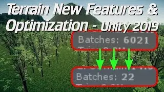 Unity 2019 Terrain New Features & Optimization