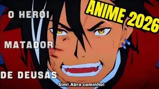 NOVO MELHOR ANIME DA TEMPORADA 😲 ( HERÓI MATADOR DE DEUSA) 