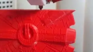 Millenium Falcon. 3D printed on AURORA I3 printer