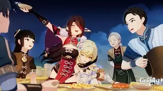 Beidou hangout all ending japanese audio | Genshin Impact