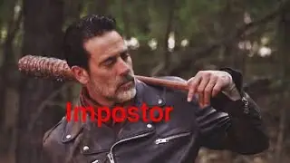 the walking dead × Among us  1 impostor Among us (negan)