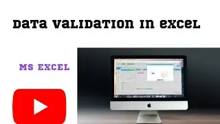 DATA VALIDATION IN EXCEL #SOFTWARETUTORIALS #datatable #DATA #validation #trendingvideo
