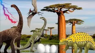 СТРАННЫЕ ЯВЛЕНИЯ В ДОЛИНЕ ТРАВОЯДНЫХ!!!! Динозавры в ужасе!!! ЧТО ПРОИСХОДИТ??? 1 серия
