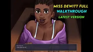 Miss Dewitt Full Walkthrough | Summertime Saga Latset Version | Miss Dewitt Complete Storyline