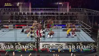 90's wrestling  PS5 War Games