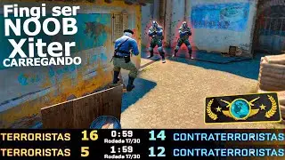 Eu FINGI ser RUIM no Global e não GRAVEI? Comecei JOGAR sério e destruí (react)