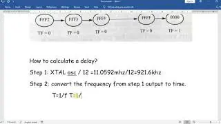 8051 TIMER PROGRAMMING (MODE 1)
