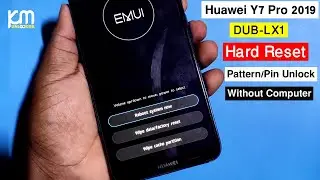How To Hard Reset Huawei Y7 Pro 2019 | DUB_LX1 Hard Reset | Factory Reset Huawei Y7 Pro 2019 Dub-LX1