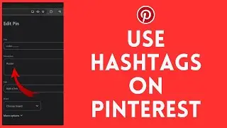 How to Use Hashtags on Pinterest in (2024) | Pinterest Hashtags