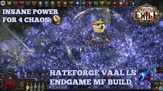 PoE 3.23: Affliction - Multi-Screen Clearing MF Build - Hateforge Vaal Lightning Strike Deadeye