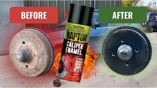 Re-painting Mk2 Golf calipers with Raptor Caliper Enamel! D.I.Y driveway hack for a quick upgrade!