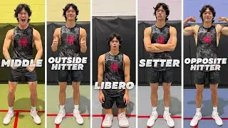 HOW TO PLAY EVERY POSITION IN THE GAME OF VOLLEYBALL