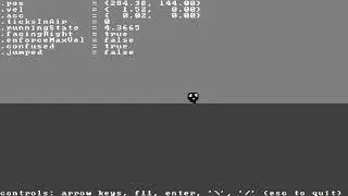 Platformer Movement Demo in Win32