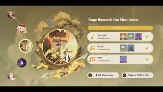 Genshin Impact | Rage Beneath the Mountains (Pro Difficulty - Full Combo)