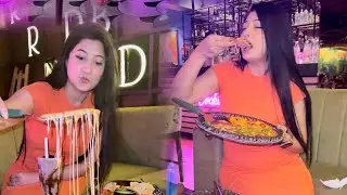 Tasty Food in Cafe 😍🍕🍔 #vlog #trending #food