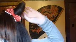 How to make your hair into horns?