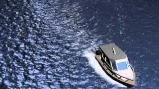 Speed Boat Scene Using 3ds Max Water Reactor And Particle Flow