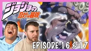 JOSEPH VS ESIDISI (AC/DC) || TRAINING ARC!! || JoJo's Bizarre Adventure Episode 16+17 REACTION!